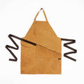 Leather Apron, caramel brown