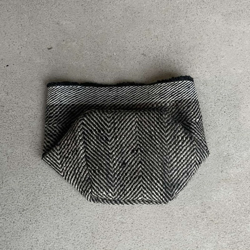 Biodegradable textile herb pot