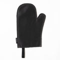 Leather Oven Mitten, black