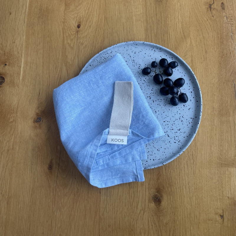 Linane väike rätik, sinine