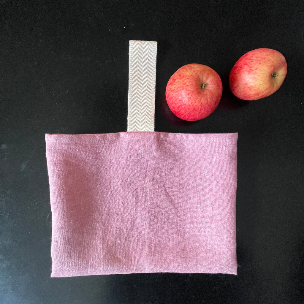 Small Linen Towel, baby-pink