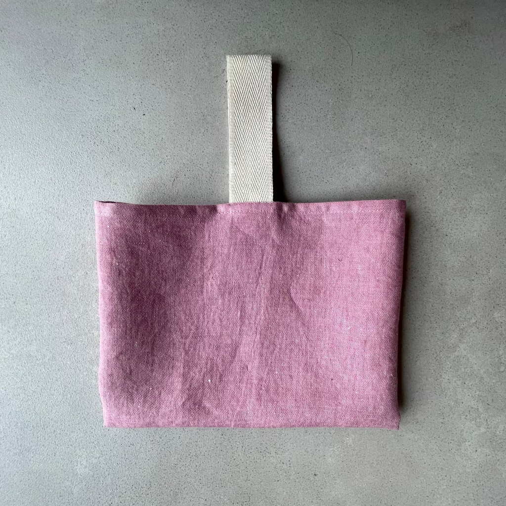 Small Linen Towel, baby-pink